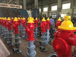 Trụ nước chữa cháy 3 cửa BQP